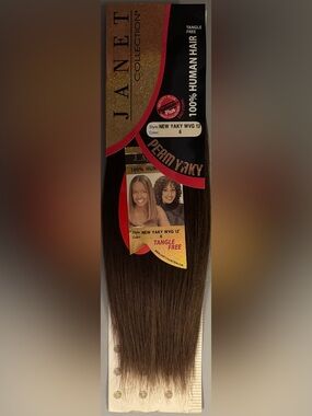 Janet Collection. 100% human hair. Yaky.